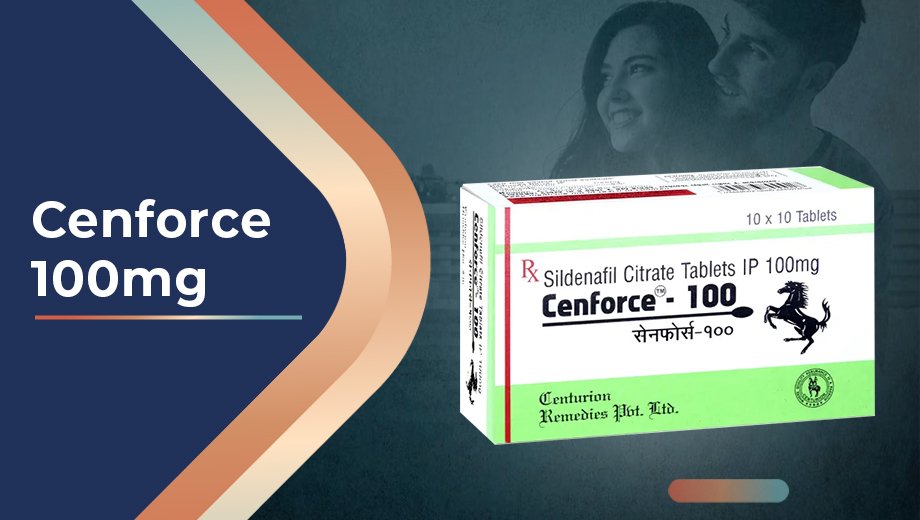 How to Maximize the Benefits of Cenforce 100mg 1 Box of Cenforce 100mg Sildenafil Citrate tablets with a blurred image of a couple