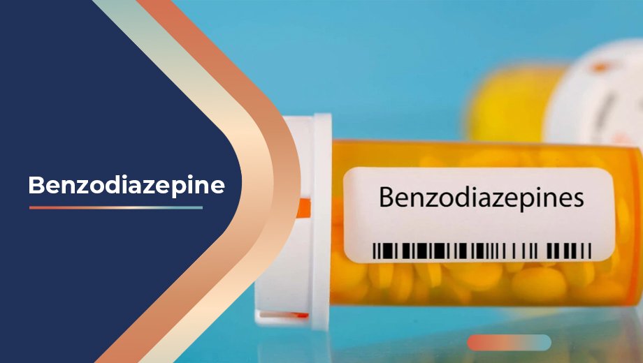 Benzodiazepine 1 Prescription bottle labeled Benzodiazepines