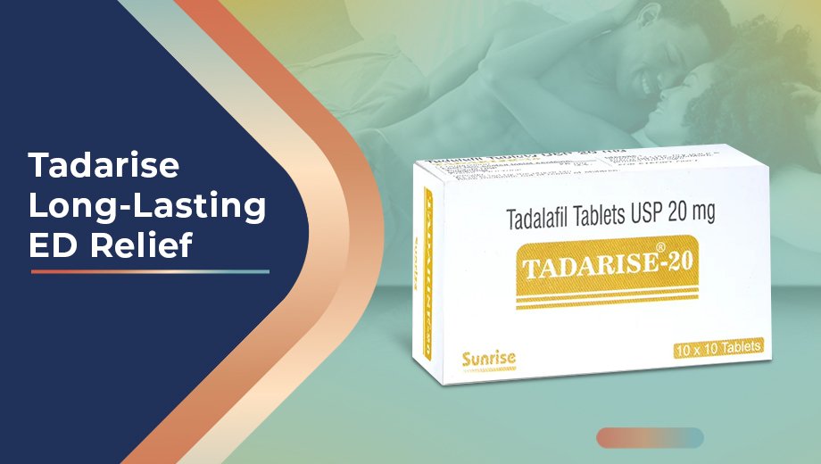 Tadarise 20mg for ED relief