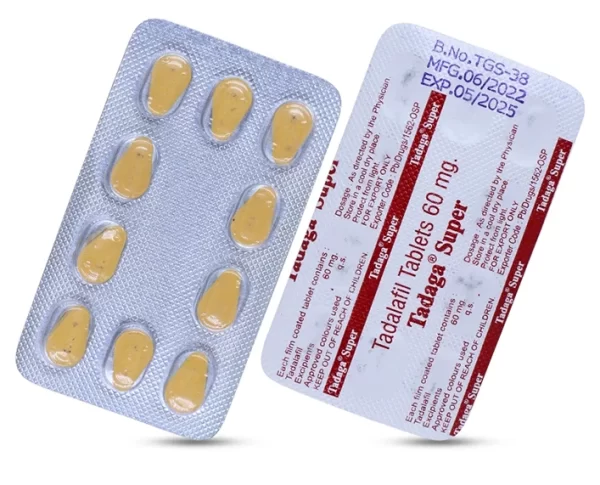 Tadaga Super 60mg Tablet