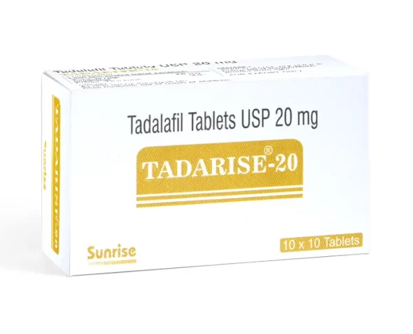 Tadarise 20mg Tadalafil Tablet